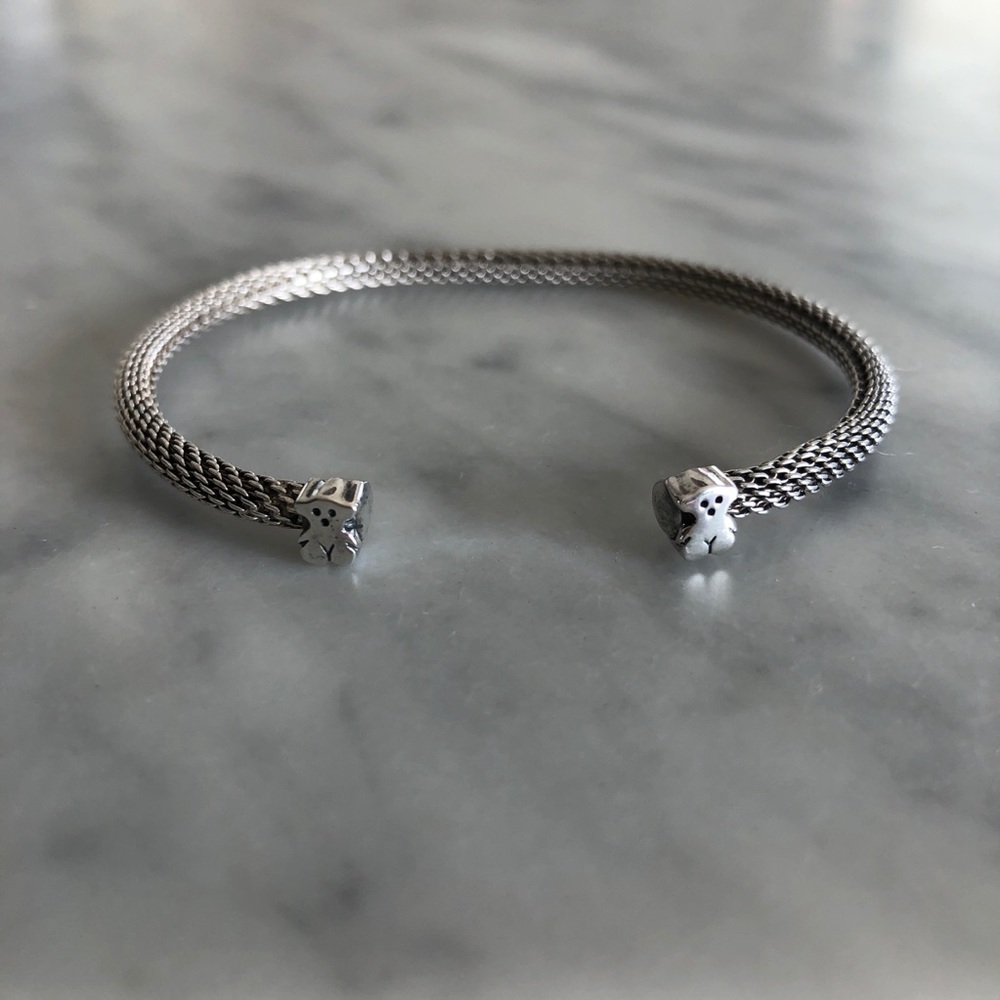 Tous bear tiny silver bracelet